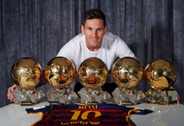 Spauda: "Auksinis kamuolys" – L. Messi rankose