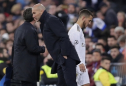 Z. Zidane'as: "Hazardas yra arti sugrįžimo"