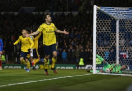 "Arsenal" įveikė "Portsmouth" ir žais kitame FA taurės etape
