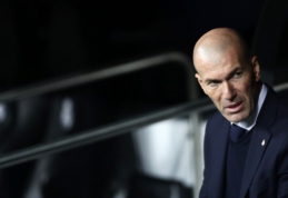 Z. Zidane'as nemano, kad "Real" problemos slypi puolime