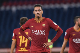 C. Smallingas nepadės „Roma“ ekipai Europos lygos sezono finiše