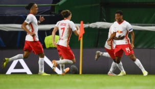 „RB Leipzig“ rungtynių pabaigoje palaužė „Atletico“ ir netikėtai žengė į Čempionų lygos pusfinalį