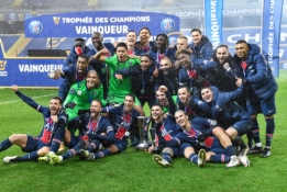 PSG triumfavo Prancūzijos Supertaurės finale 
