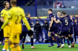 „Hat-tricką“ pelnęs M. Orsičius eliminavo „Tottenham“ iš Europos lygos 