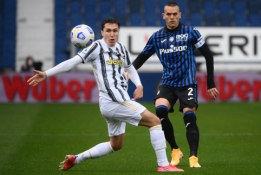 „Atalanta“ minimaliu skirtumu palaužė „Juventus“