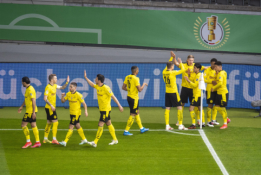 BVB užtikrintai triumfavo Vokietijos taurės finale
