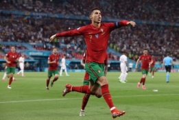 Aštuntfinalyje iš turnyro pasitraukęs C. Ronaldo – rezultatyviausias EURO 2020 futbolininkas