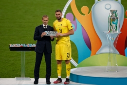 G. Donnarumma pripažintas geriausiu EURO 2020 futbolininku