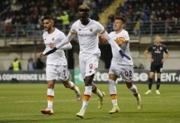 Konferencijų lyga: „AS Roma“ iškovojo užtikrintą pergalę Ukrainoje