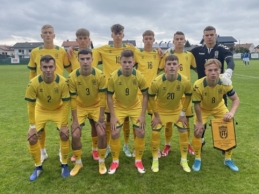 U-19 rinktinė pradės kovas Baltijos taurės turnyre