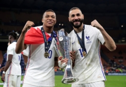 K. Mbappe prancūzų metraščiuose prisivijo K. Benzemą
