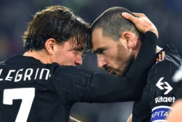 Du L. Bonucci įvarčiai nuo 11 m žymos atnešė „Juventus“ pergalę prieš „Lazio“