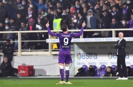 Nepaisant dar vieno D. Vlahovičiaus įvarčio, „Fiorentina“ nepasinaudojo šansu aplenkti „Juve“