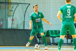 Futsal A lyga: „Kauno Žalgiris“ Gargžduose laimėjo per kėlinį