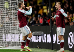  „West Ham“ nutraukė nelaimėtų 5 rungtynių seriją įveikdami „Watford“ ekipą