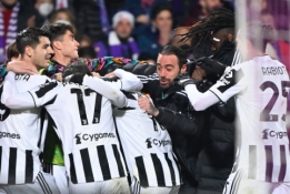Italijos taurė: pirmajame pusfinalio susitikime „Juventus“ išplėšė pergalę prieš „Fiorentina“
