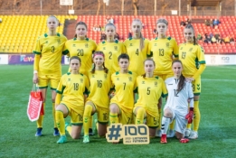 Merginų U-17 rinktinė pergale užbaigė Europos čempionato atranką