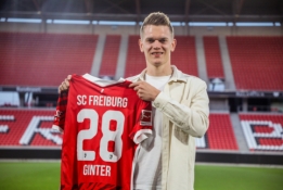 Po sezono M. Ginteris pasuks į „Freiburg“ ekipą