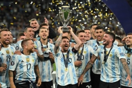 „Finalissima“ rungtynėse triumfavo užtikrintai atrodę argentiniečiai