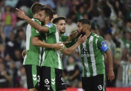 „Real Betis“ patyrė vos antrą pralaimėjimą šiame sezone