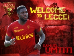 Oficialu: „Barcelona“ S. Umtiti išnuomavo į „Lecce“