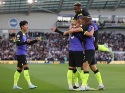 „Tottenham“ išvargo pergalę svečiuose pas „Brighton“