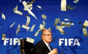 S. Blatteris sukritikavo FIFA veiksmus dėl 2030 PČ