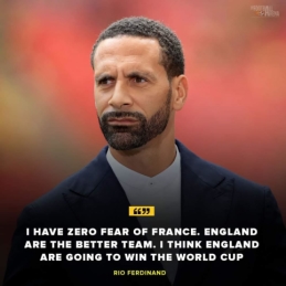 R. Ferdinandas tikisi, kad Anglija triumfuos pasaulio čempionate
