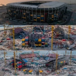Katare jau išmontuota „Stadium 947“ arena