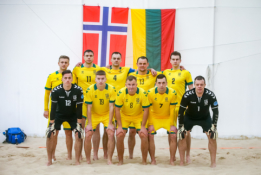 Lietuvos paplūdimio rinktinė iškovojo dvi pergales prieš Norvegiją