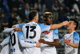 „Napoli“ išvykoje pasiekė pergalę prieš „Empoli“ ekipą