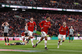 Titulų badas nutrauktas: „Manchester United“ triumfavo Lygos taurės finale