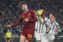 Įtemptose rungtynėse – „Roma“ pergalė prieš „Juventus“