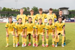 U21 rinktinė pralaimėjo kontrolines rungtynes „Dainavai“