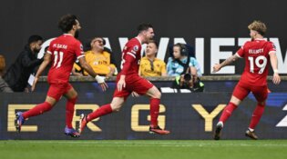 „Liverpool“ išvargo pergalę prieš „Wolves“