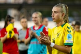 Moterų futbole – naujas rėmėjas