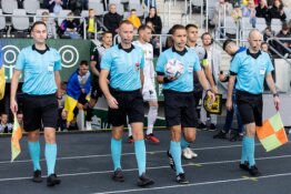 Lietuvos teisėjai dirbs UEFA Čempionų lygos rungtynėse Glazge