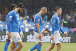 Čempionų gėda: „Napoli“ ekipa – sutriuškinta Italijos taurės aštuntfinalyje