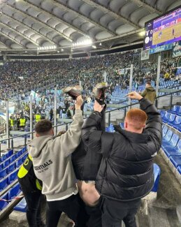 Sirgalių pokštai „Lazio“ ir „Celtic“ mače