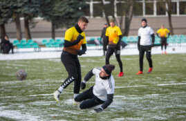 Kaune įvyko integracinis profesijų futbolo turnyras „Žiemos taurė 2023“