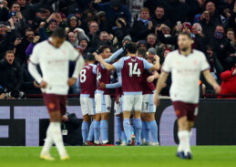 Gėdingai Birmingame pasirodę „Manchester City“ futbolininkai ketvirtą kartą iš eilės „Premier“ lygoje liko be pergalės