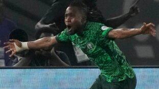 Nigerija po dar vieno A. Lookmano benefiso keliauja į Afrikos Taurės pusfinalį