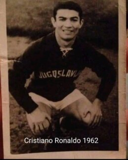 C. Ronaldo antrininkas 1962 metais