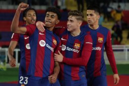 Meistriškas L. Yamalio įvartis atnešė „Barcelona“ klubui tris taškus