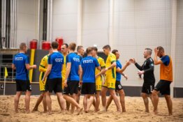 Paplūdimio futbolo rinktinė Estijoje pralaimėjo ir antrą kartą