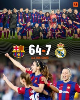 Moterų futbole – „Barcelona“ dominavimas prieš „Real“