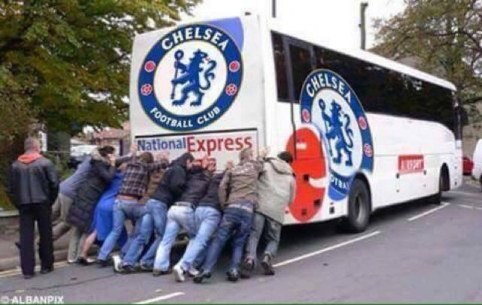 Linksmai: "Chelsea" iškritimas iš Čempionų lygos (FOTO)