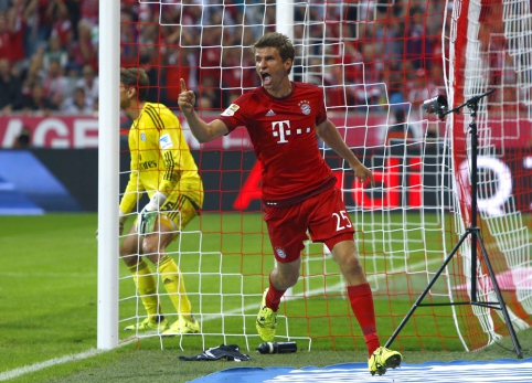 Miuncheno "Bayern" čempioniškai pradėjo Bundeslygos sezoną (FOTO, VIDEO)