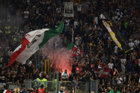 Pratęsime nuo suolo pakilęs A. Morata išplėšė Italijos taurę "Juventus" klubui (FOTO, VIDEO)