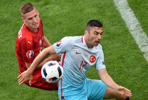 Turkija įveikė Čekiją ir iškovojo trečiąją D grupės vietą (FOTO, VIDEO)